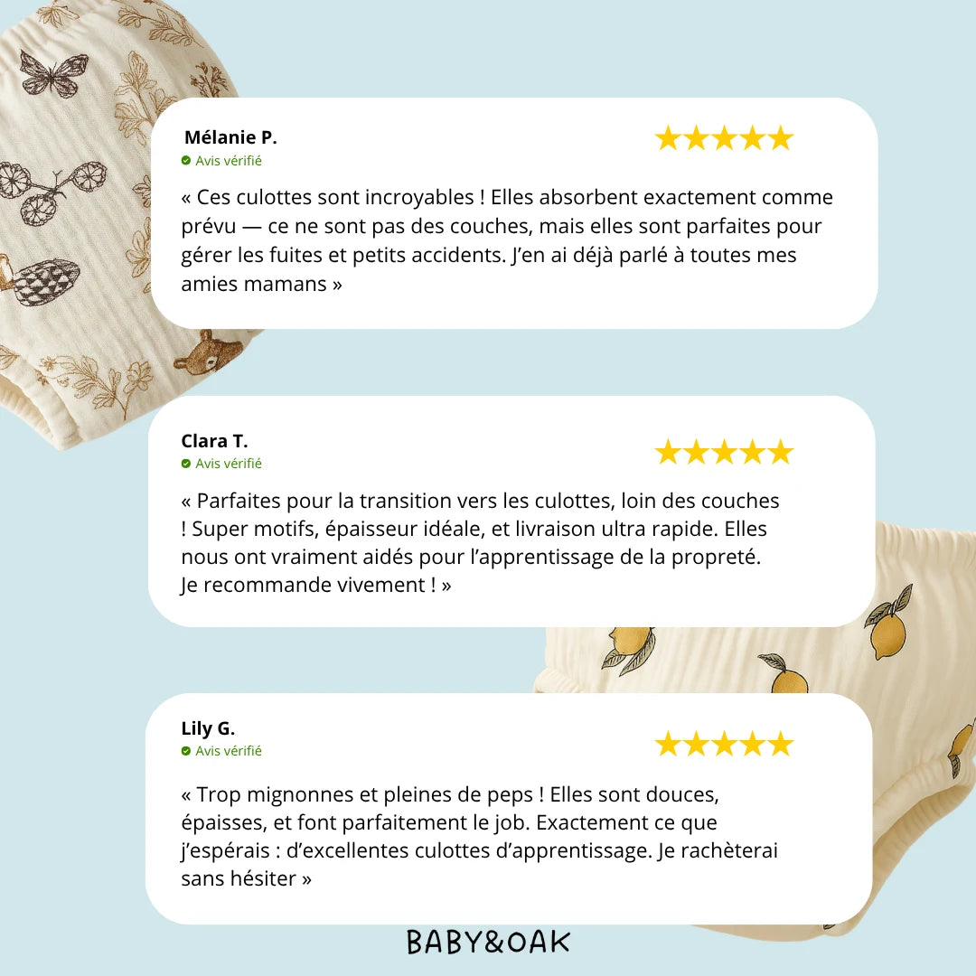 Les culottes d'apprentissage – Motif Dinosaures 🦕