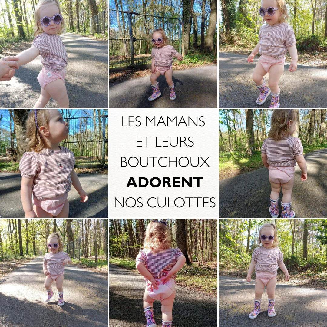 Lot de 3 culottes d'apprentissage Oeko-Tex® - Motifs Bonbons 🍬
