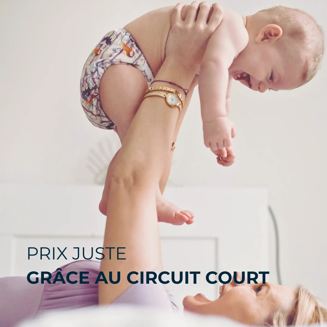 Lot de 3 Culottes Lavables Spéciales Nuit : Pour Aider Votre Enfant à Dormir Sans Couche et Devenir Propre la Nuit