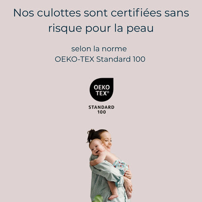 Lot de 3 Culottes Lavables Spéciales Nuit : Pour Aider Votre Enfant à Dormir Sans Couche et Devenir Propre la Nuit