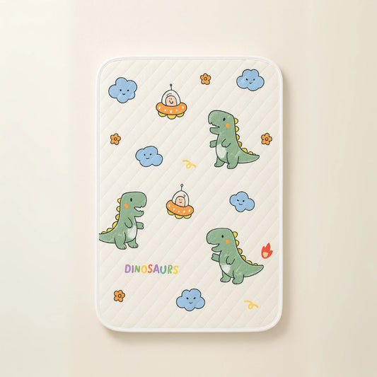 Protège matelas lavables et absorbants dinos